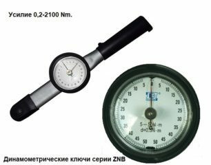 Динамометрические ключи стрелочные